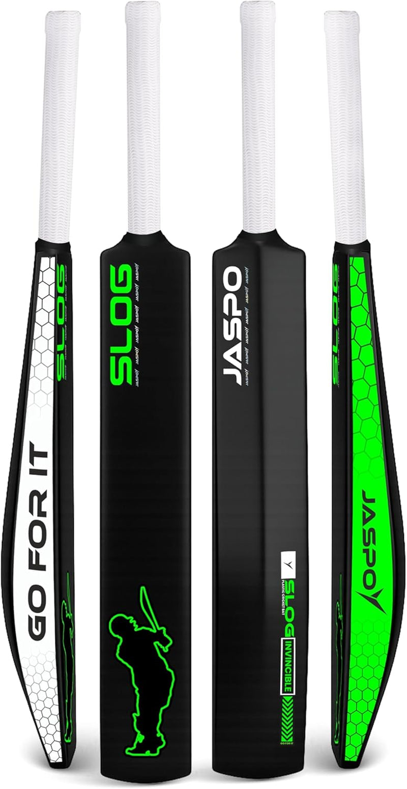 SLOG Plastic Tennis Cricket Bat Full Size Bat (34” X 4.5” Inch) for All Age Group (SLOG Cricket BAT) (SLOG)