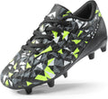 Boys Girls Soccer Cleats Youth Firm Groud Athletic Outdoor Trainning Football Shoes for Little/Big Kid