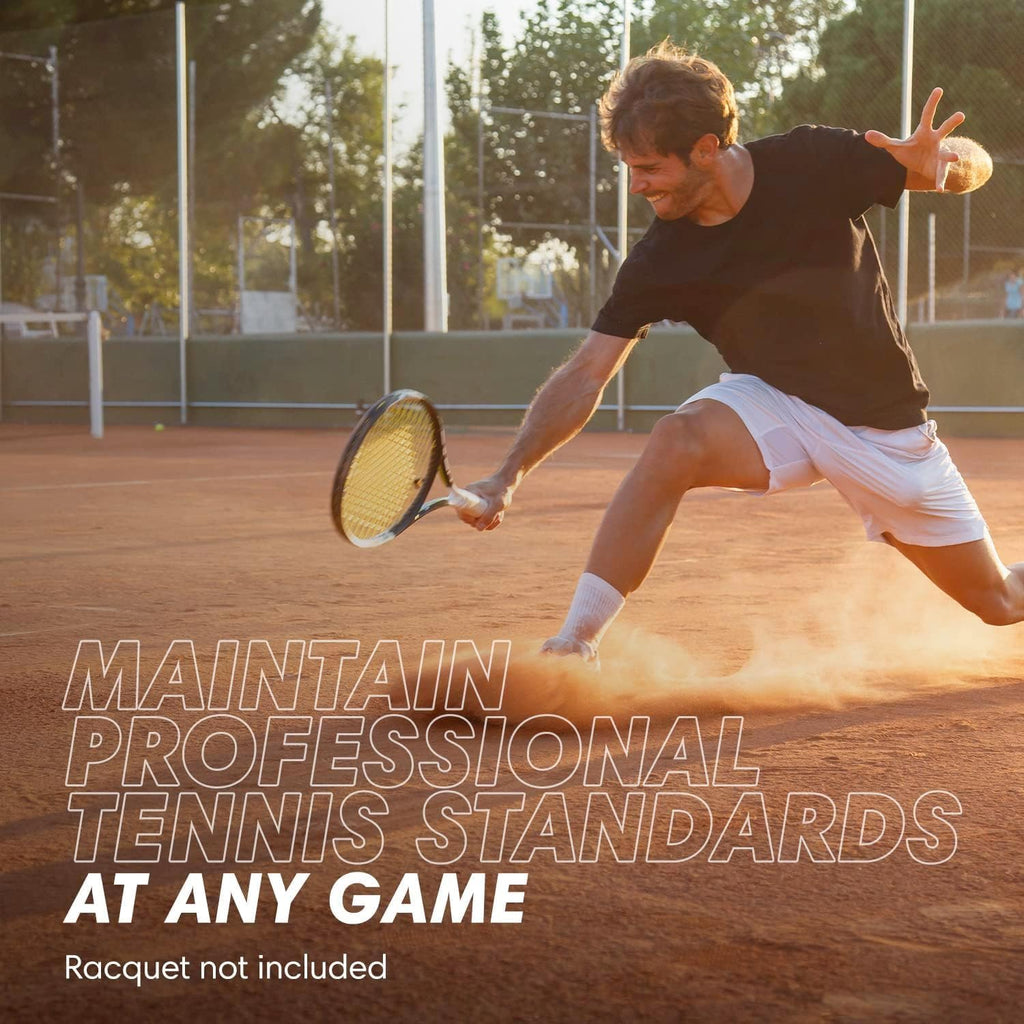Portable Tennis Racket and Padel Scorekeeper, Easily Mounted Small Score Board to Keep Score of Points, Games, and Sets, ITF Conforming, Lightweight Mini Score Keeper, 1.9G
