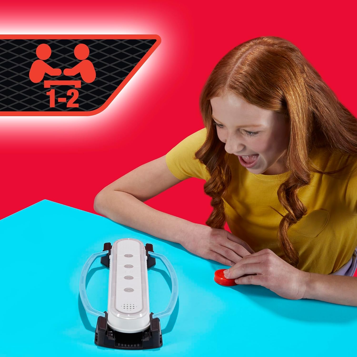 Hasbro Gaming Hypershot Electronic Tabletop Hockey Game | 5 Games in 1 | Music, Lights, and Sounds | Ages 8 and up | for 1 to 2 Players | Kids Board Games