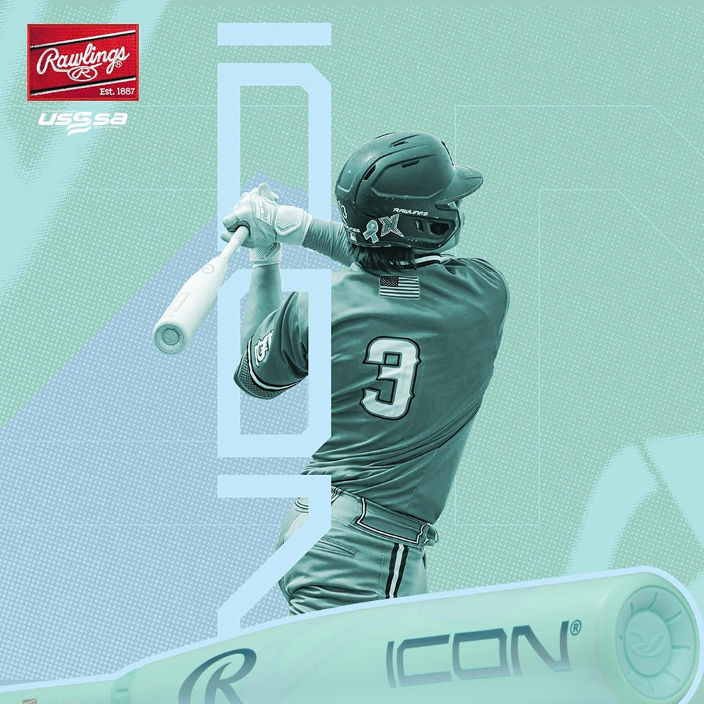 | 2026 | ICON Baseball Bat | USSSA | -5 / -8 / -10 Drop | 2 3/4" Barrel | 2 Pc. Composite