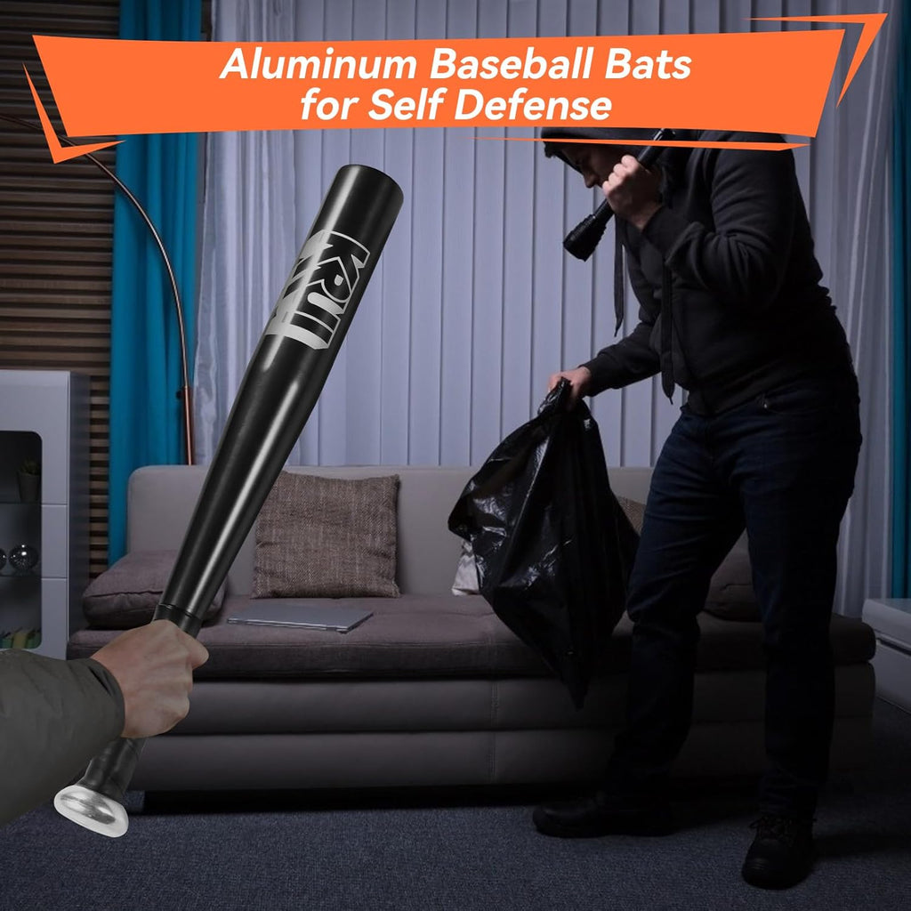 Aluminum Baseball Bat, 18 Inch Self Defense Bat, Lightweight Bat for Tire Checker, Fish, Keeps in Home, Car, Backpack for Self Defense