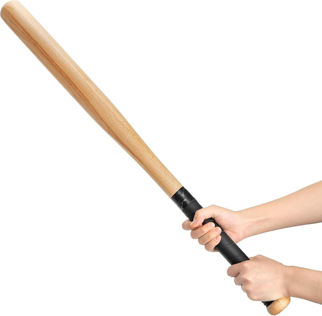 Wooden Baseball Bat Solid, 29 Inch Softball Bat for Practice, Home Self Defense Bat for Car, Outdoors Protection