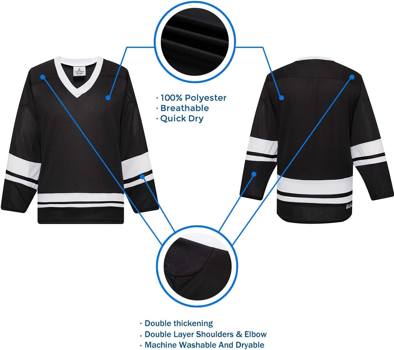 H400 Series Blank Ice Hockey Practice Jersey League Jersey Team Jersey