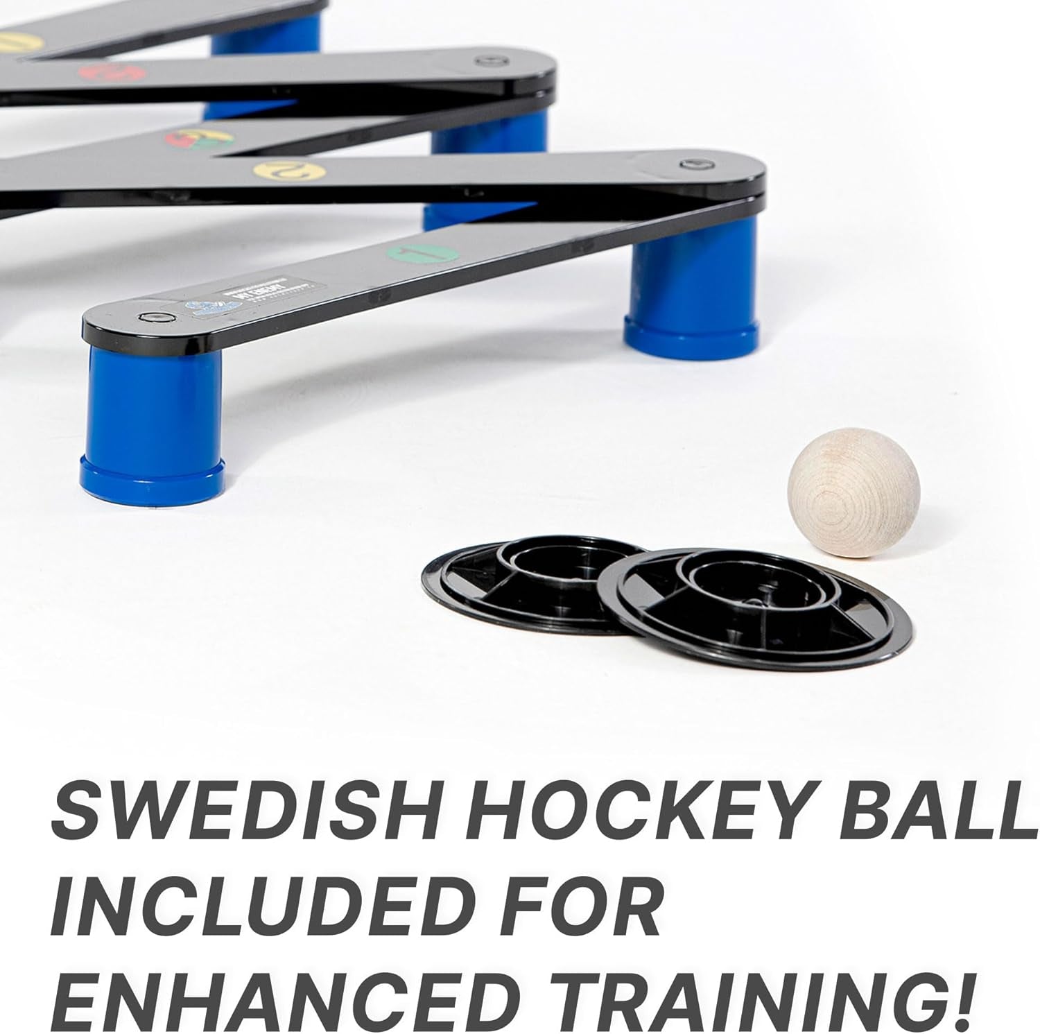 Lightweight Stickhandling Training Aid, Equipment for Puck Control, Reaction Time and Coordination
