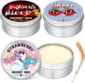 3 Pack Hockey Wax Scent Hockey Stick Wax Reusable Blade Wax for Hockey Players Maximum Grip Protection