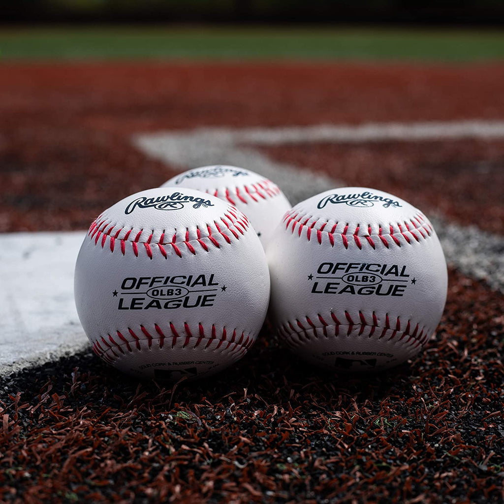 | Official League Recreational Use Practice Baseballs | Youth | Bag of 12 | OLB3BAG12 | 12 Count