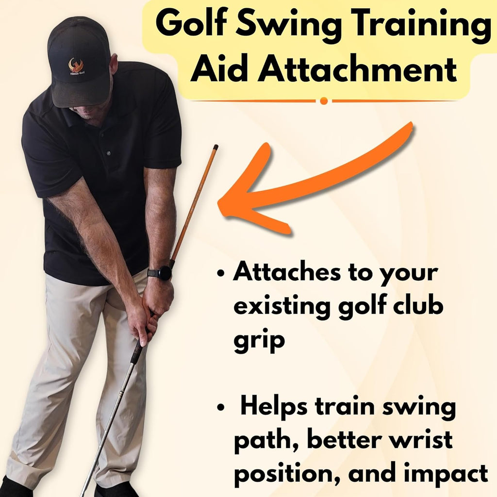 ® Golf Training Swing Aid | Improve Impact & Swing Plane | Chipping Training Aid | Stop Casting & Flipping