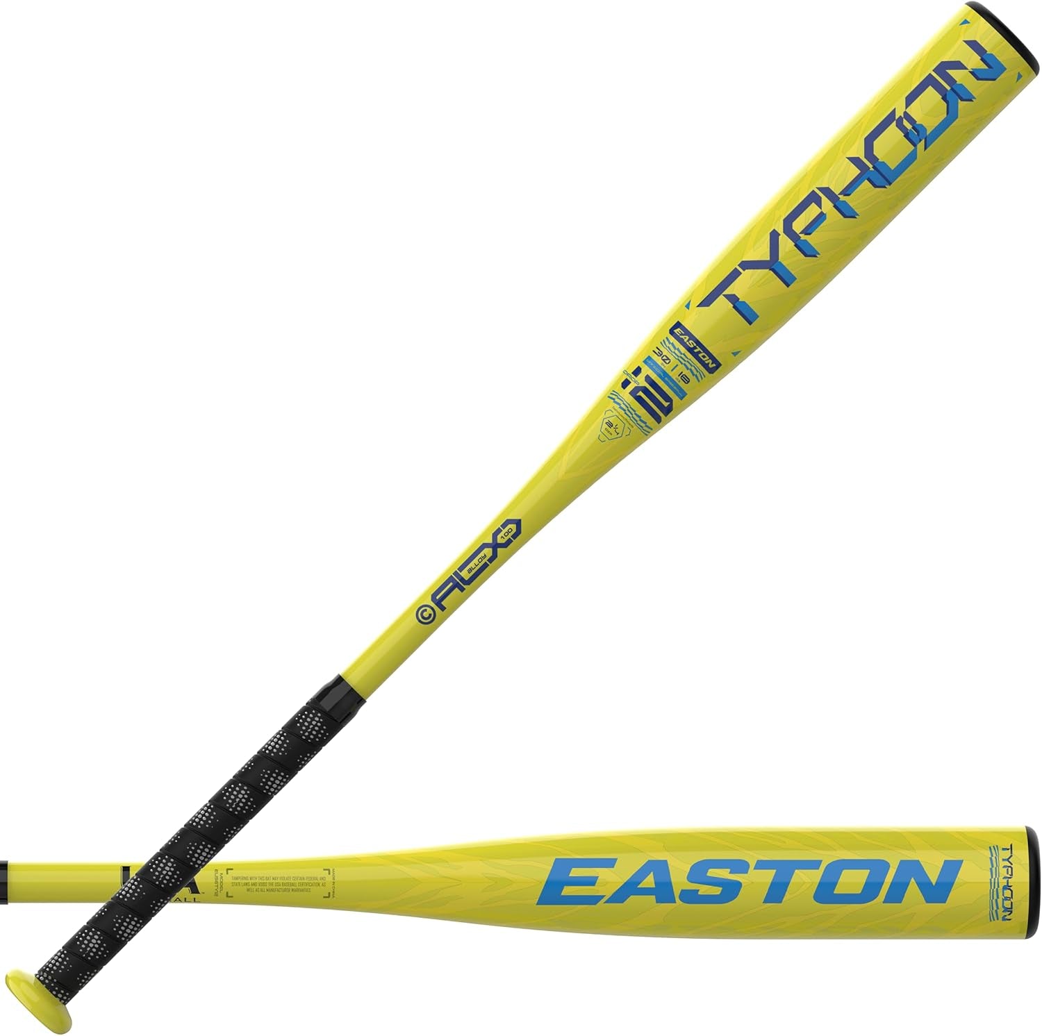 | TYPHOON Baseball Bat | USA | -12 Drop | 2 1/4" Barrel | 1 Pc. Aluminum