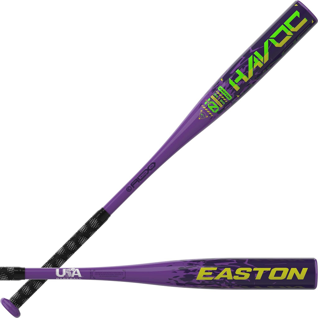 | Havoc Baseball Bat | USA | -10 Drop | 2 1/4" Barrel | 1 Pc. Aluminum