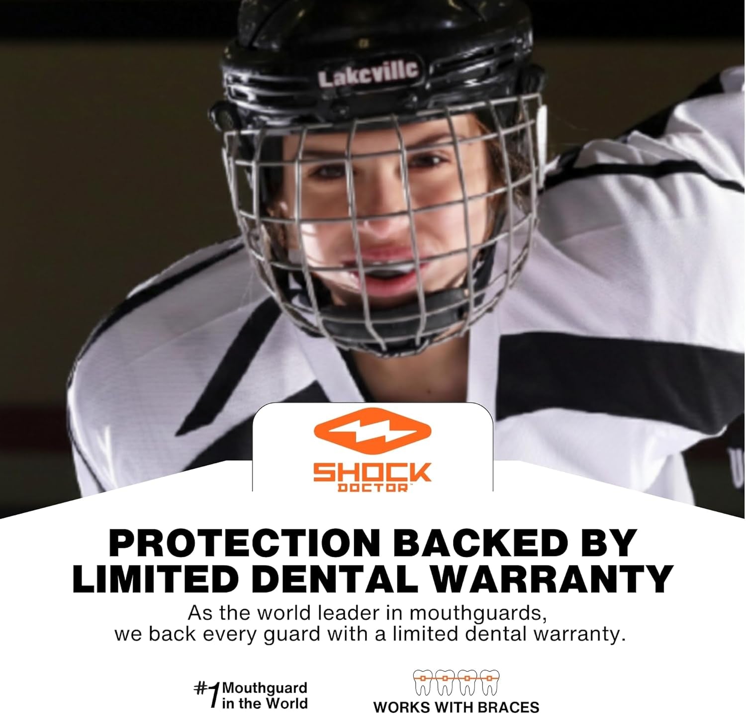 Mouth Guard, Custom Fit Football Mouth Guard, Moldable Mouth Guard Boxing, Lacrosse, Hockey, MMA, Football & More, Mouthpiece, Mouthguard Sports, Adult & Youth