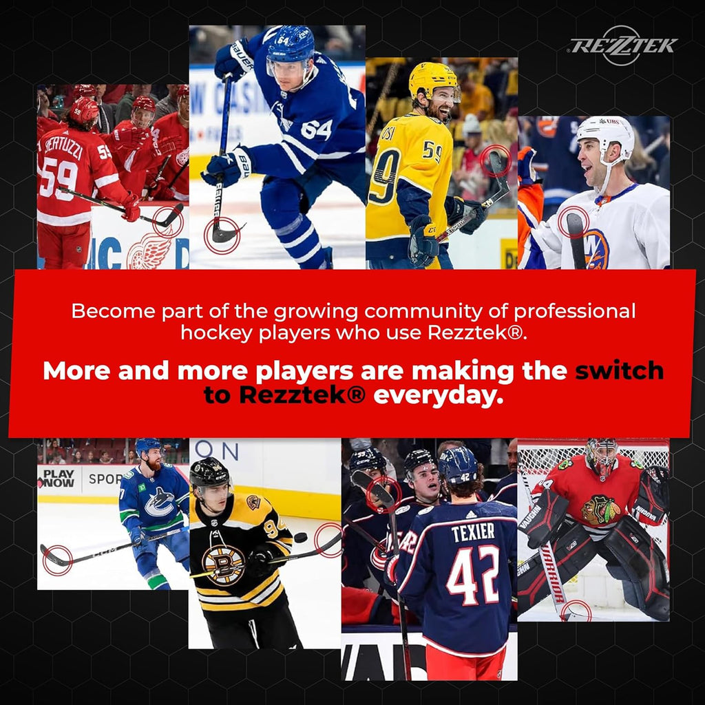 Hockey Stick Tape Alternative – Hockey Stick Blade Performance Grip – for Ice & Street Hockey Stick Blades - Used by NHL Players