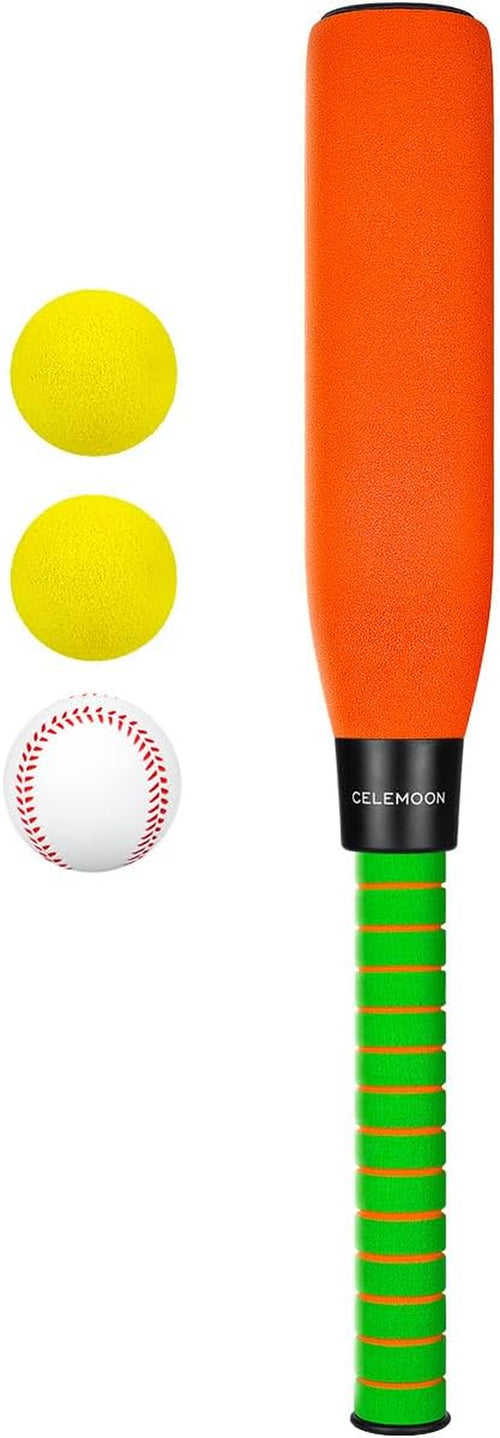 22 Inch Soft Foam Kids Baseball Bat Set with Balls | Gift Toys for Children Toddlers Boys Girls Age 3-5-8 Outdoor Indoor Sport T Ball Game Playing