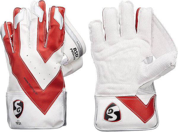 RSD Prolite Premium Cricket Wicket Keeping Gloves - Full Size, Adult