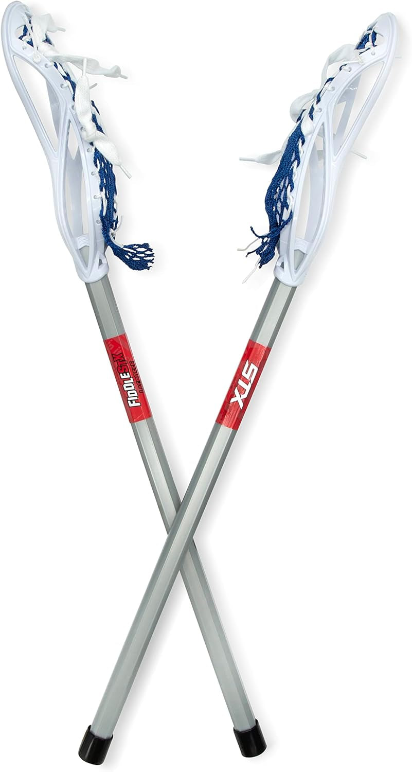 Fiddle Two Pack Mini Super Power with Plastic Handle and One Ball, 30-Inch,White/Grey