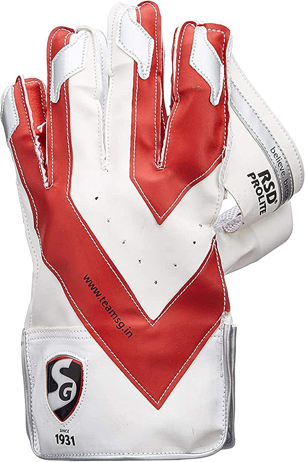 RSD Prolite Premium Cricket Wicket Keeping Gloves - Full Size, Adult