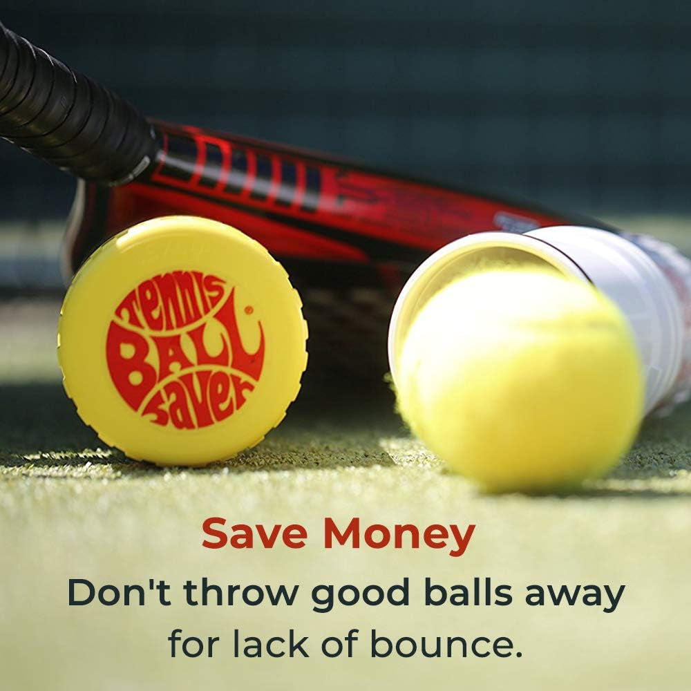 Tennis Ball Saver - Pressurized Tennis Ball Storage That Keeps Balls Bouncing like New