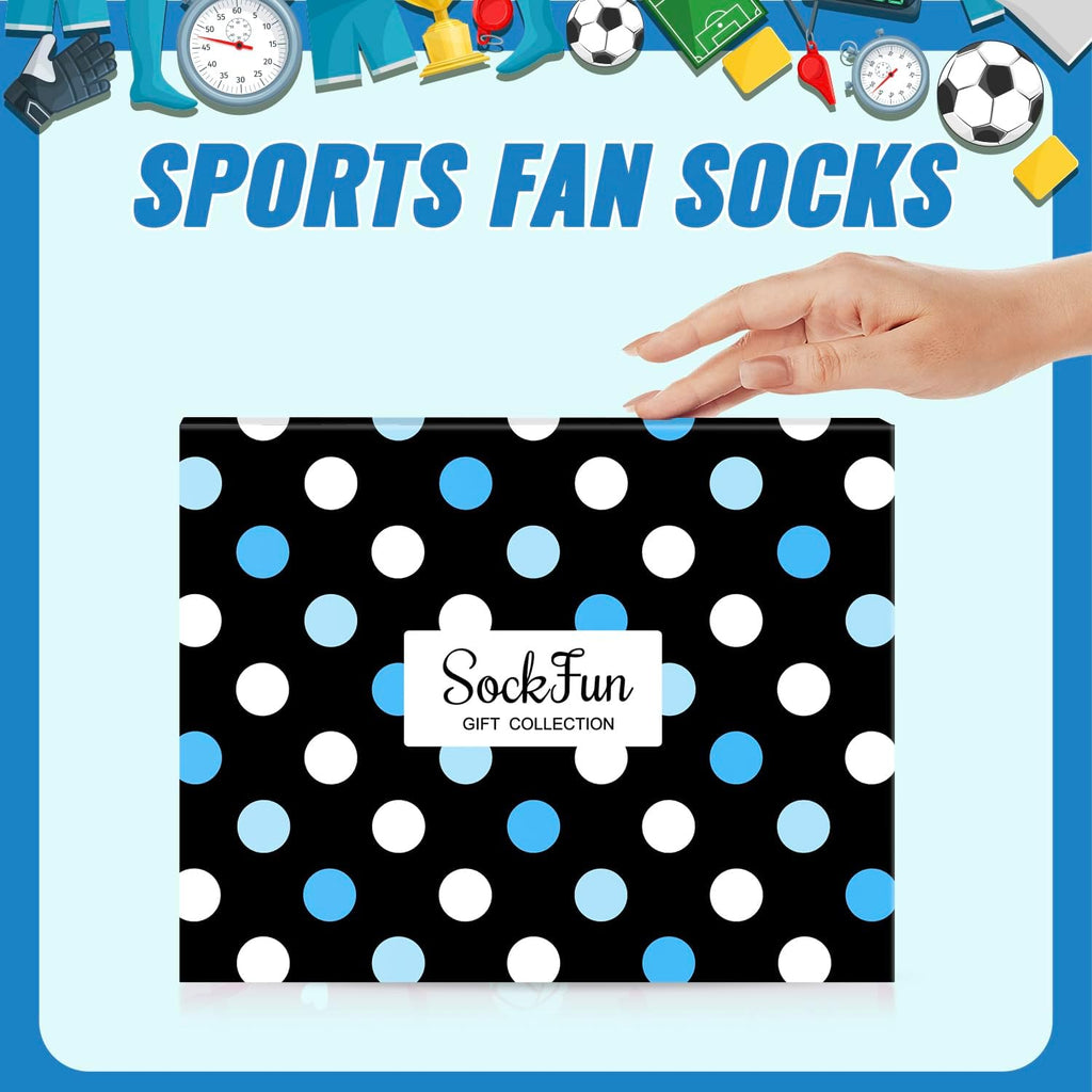 Funny Socks with Sayings - Silly Gifts for Men Women, Driver Football Socks