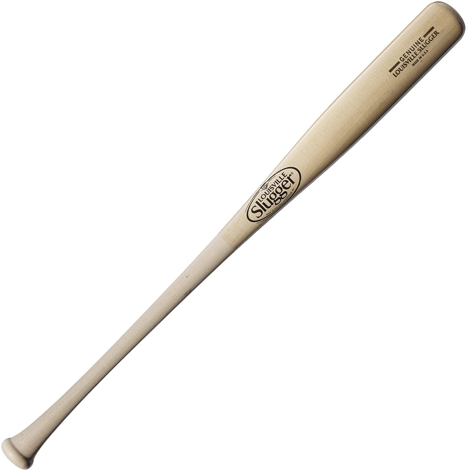 Genuine Mix Unfinished Clear Baseball Bat