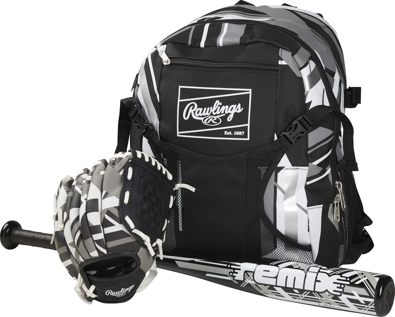 Rawlings | Remix T-Ball Bat | USA Baseball & Softball | -12 Drop | 2 1/4" Barrel | 1 Pc. Aluminum