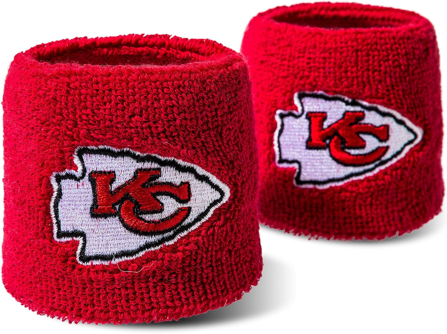 Franklin Sports NFL Team Logo Wristbands - Pair of Youth Wristbands for Costumes and Uniforms