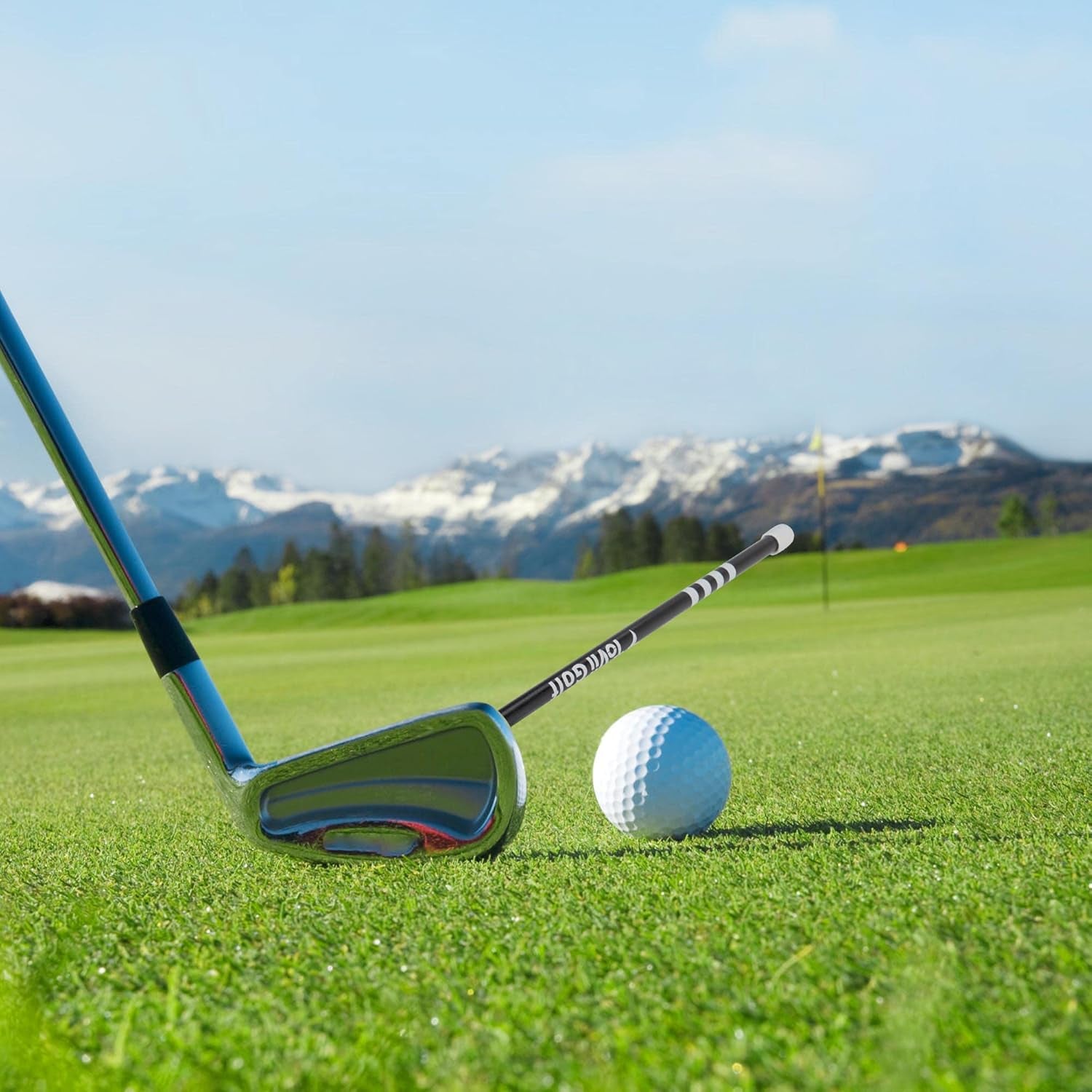 Golf Alignment Rods - Upgraded Magnetic Golf Club Alignment Stick, Golf Swing Training Aid, Golf Training Equipment, Help Visualize Your Golf Shot and Improve Your Alignment, Perfect Golf Gift