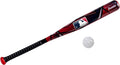 Franklin Sports Kids Plastic Baseball Bat + Balls Set - MLB Slammin' Toy Bat & Ball Set for Kids - Youth 30" Inch Plastic Baseball Bat & Plastic Baseball - Kids Bat + Ball Set