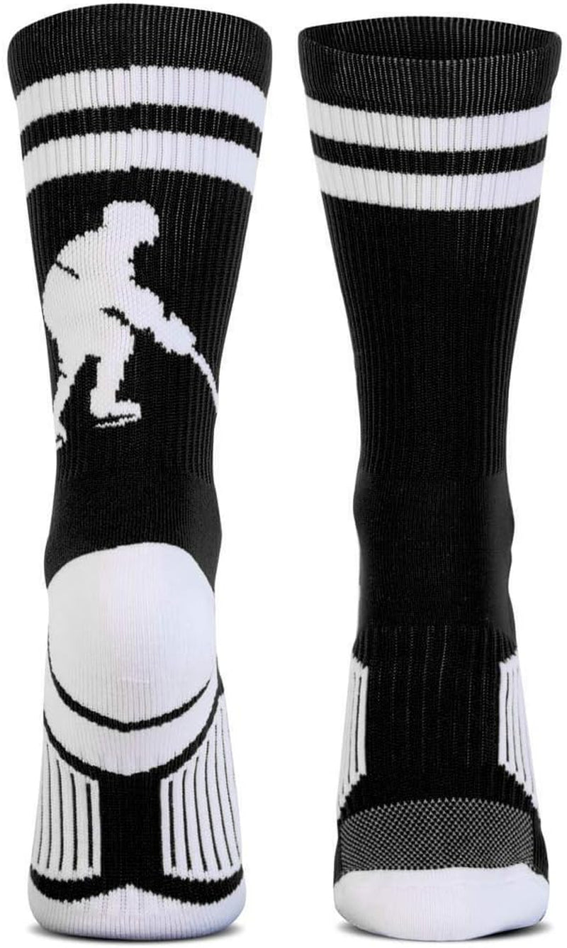 Hockey Socks - Performance Crew Socks for Hockey Players - Player - Youth and Adult Sizes