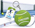Net Checker Tennis Net Height Measuring Tape and Keyring