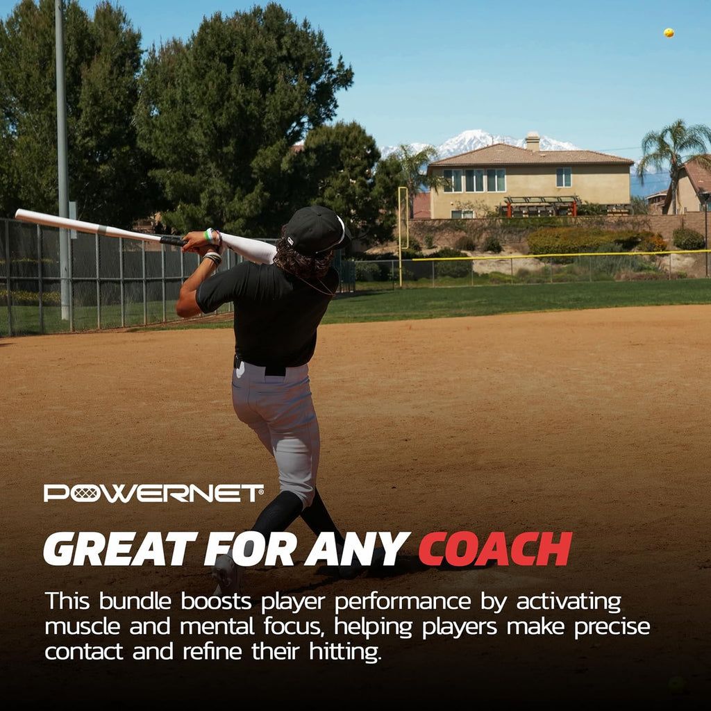 Overload and Underload Training Bats, Rapid Stick or Overload Bat, Slim Barrel Design, Build Hand-Eye Coordination