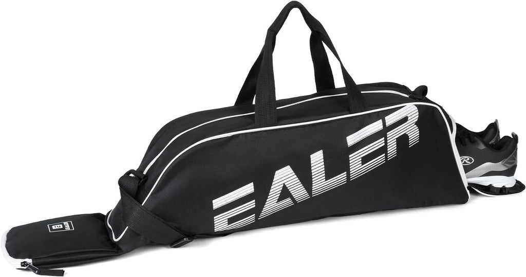 Baseball Bat Tote Bag & T-Ball, Softball Equipment Bag - Gear for Kids, Youth, and Adults Holds Bat, Helmet, Glove, Cleats, Shoes and More
