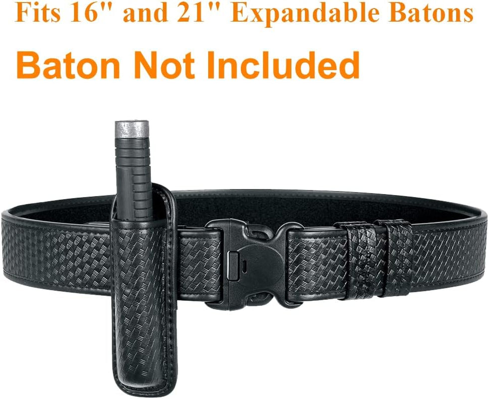 Molded Expandable Baton Holder Holds 16-Inch or 21-Inch Expandable Baton
