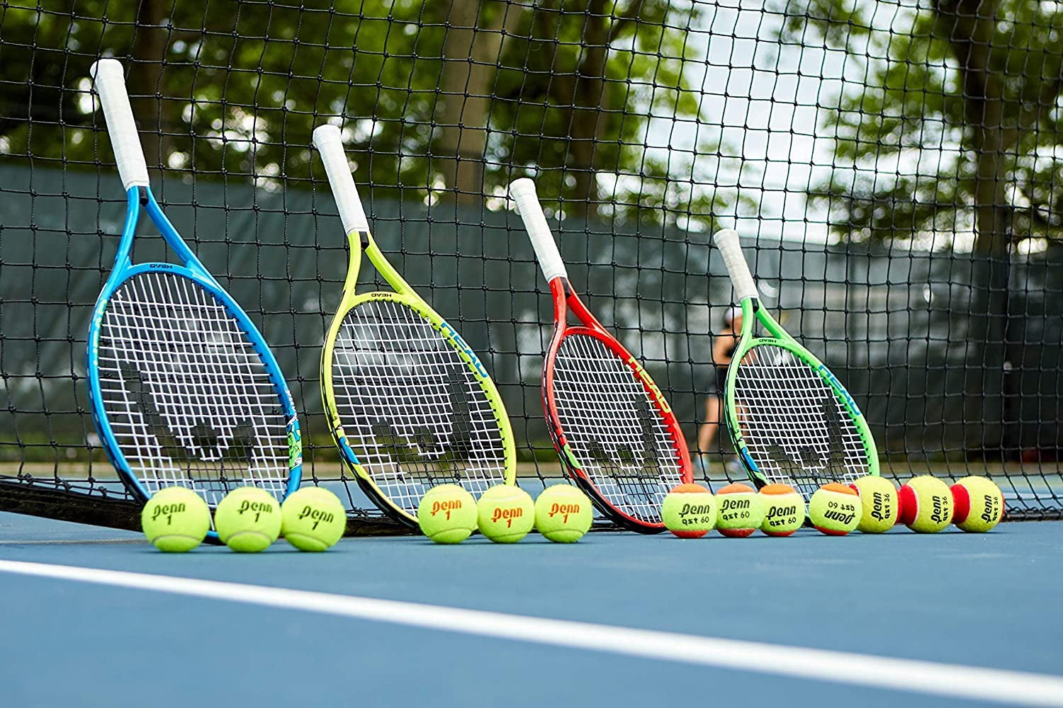 Speed 23 Junior Pre-Strung Tennis Racquet, Lightweight Youth Tennis Racket for Kids & Beginners, Durable Aluminum Frame, Age 6-8, 23 Inch, Yellow