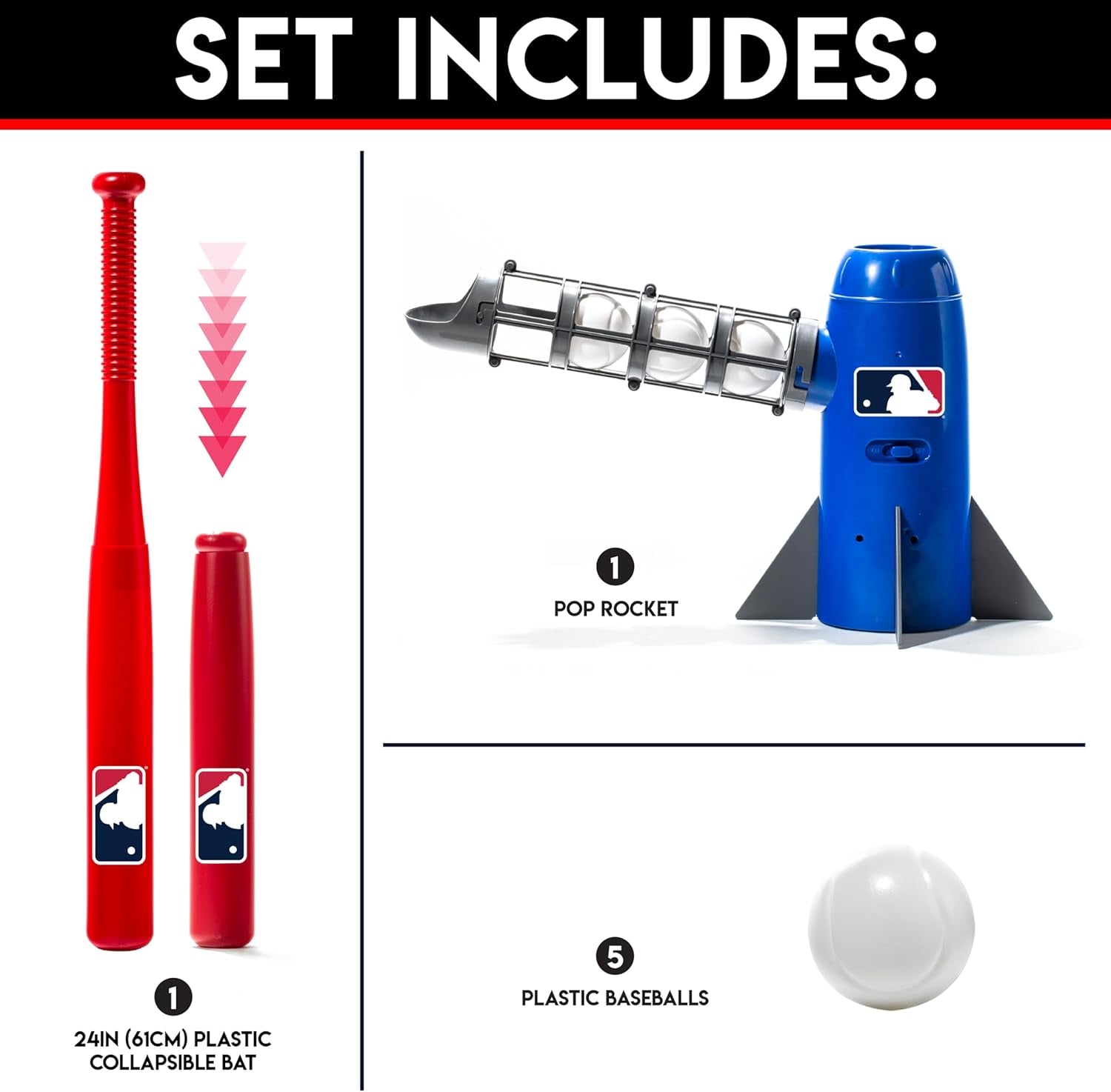 Franklin Sports Pop Rocket Baseball Hitting Training Aid