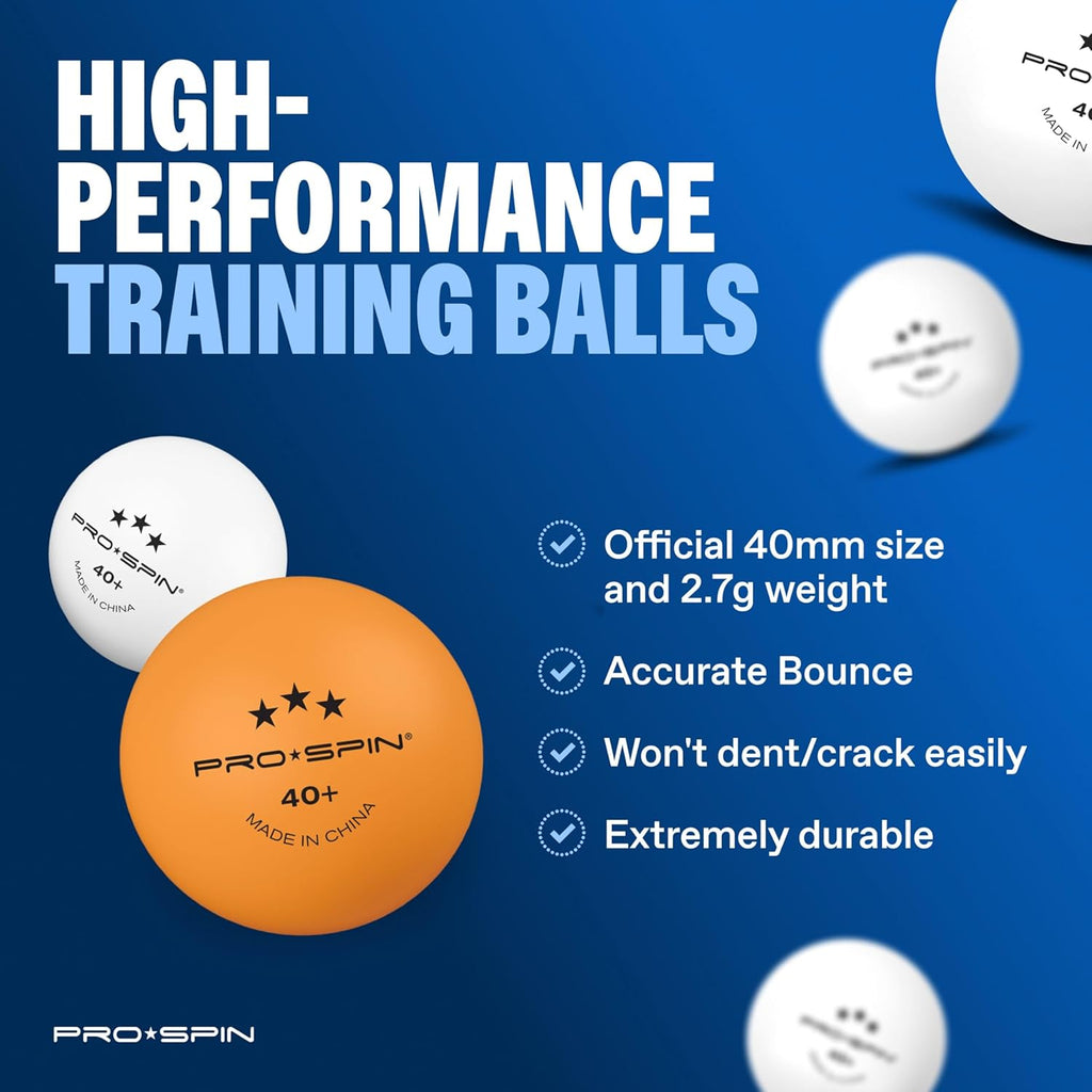 Portable Ping Pong Set with Retractable Ping Pong Net for Any Table, All-In-One Table Tennis Set with Ping Pong Paddles, Balls & Case, Table Top Family Game
