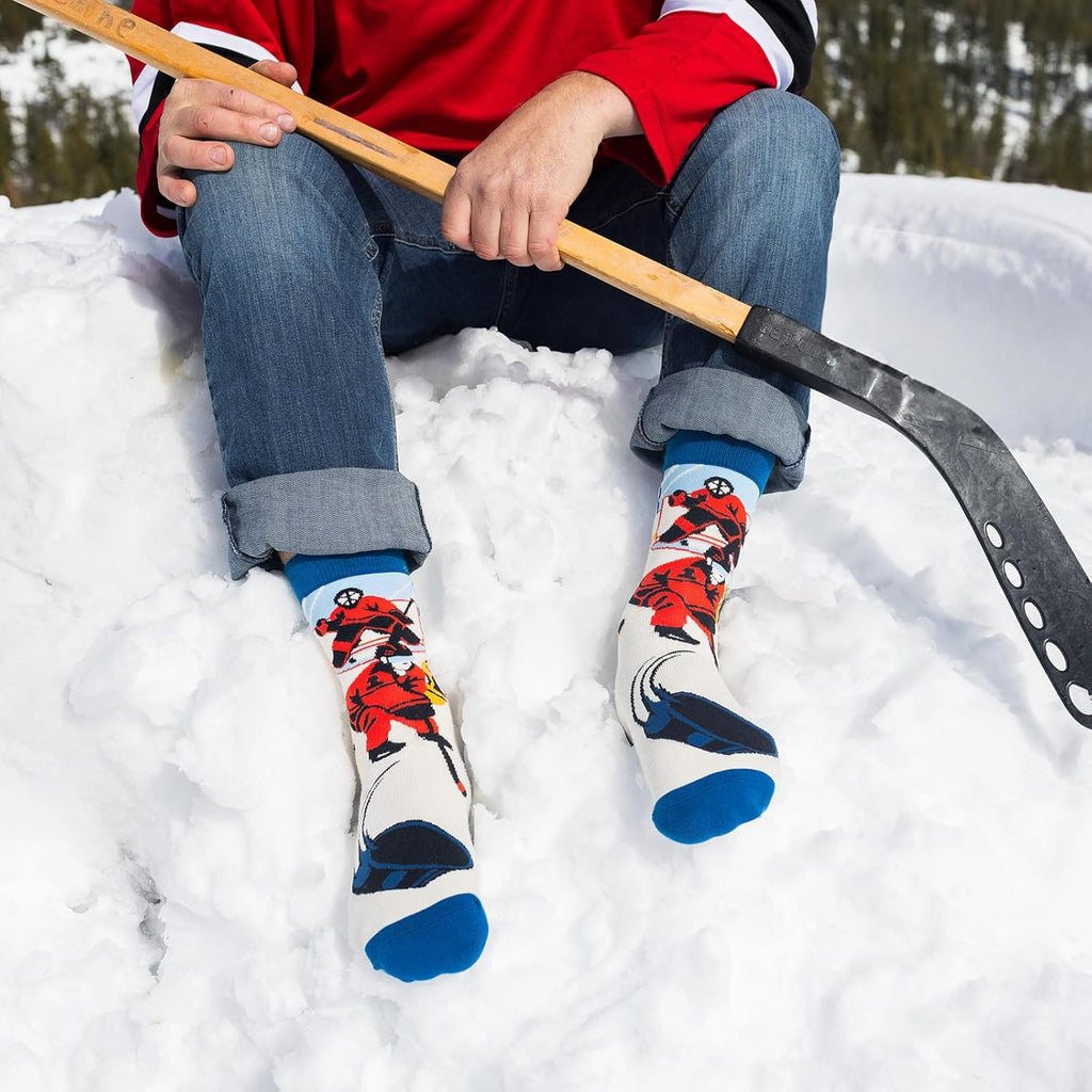 Funny Socks for Sports Fans and Players - Cool Novelty Gifts for Men, Women, & Teens