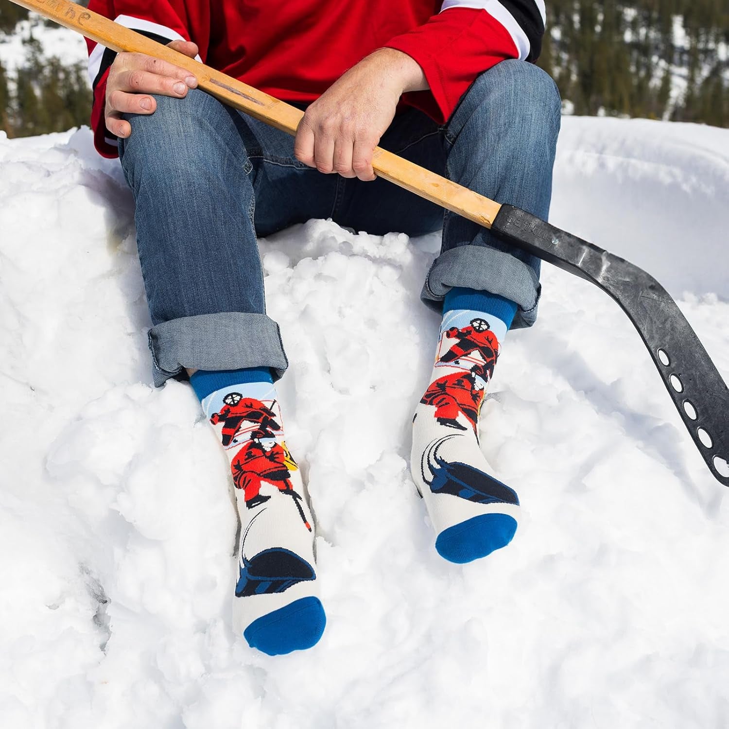 Funny Socks for Sports Fans and Players - Cool Novelty Gifts for Men, Women, & Teens