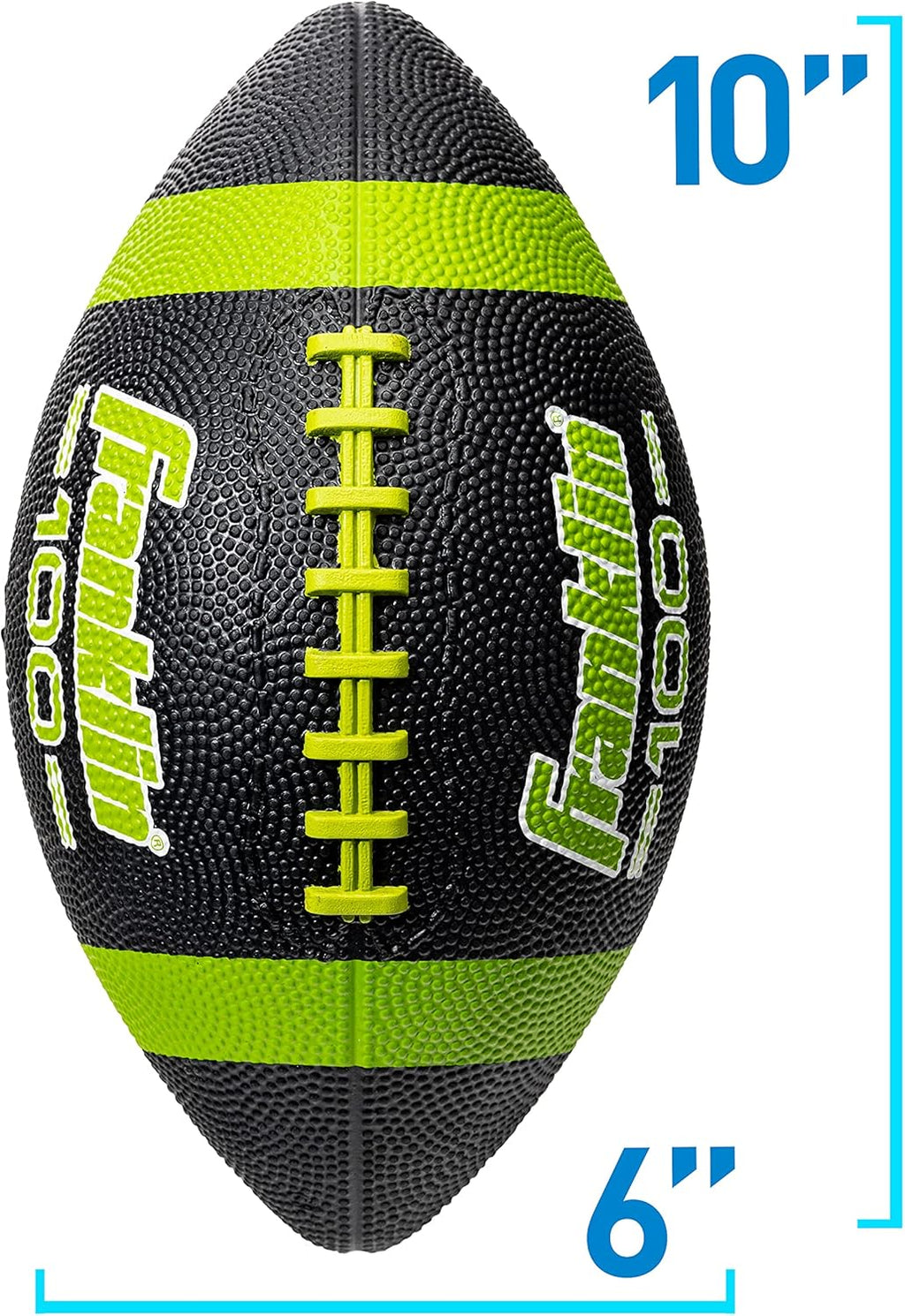Kids Junior Grip-Rite Youth Junior Size Rubber Footballs - Peewee Kids Durable Outdoor Footballs - Single & Bulk Packs Available