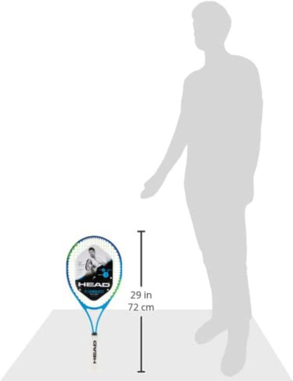 Ti. Conquest Tennis Racquet – Nano Titanium Technology, Oversized , Lightweight O-Beam Construction, Pre-Strung Beginner & Recreational Tennis Racquet