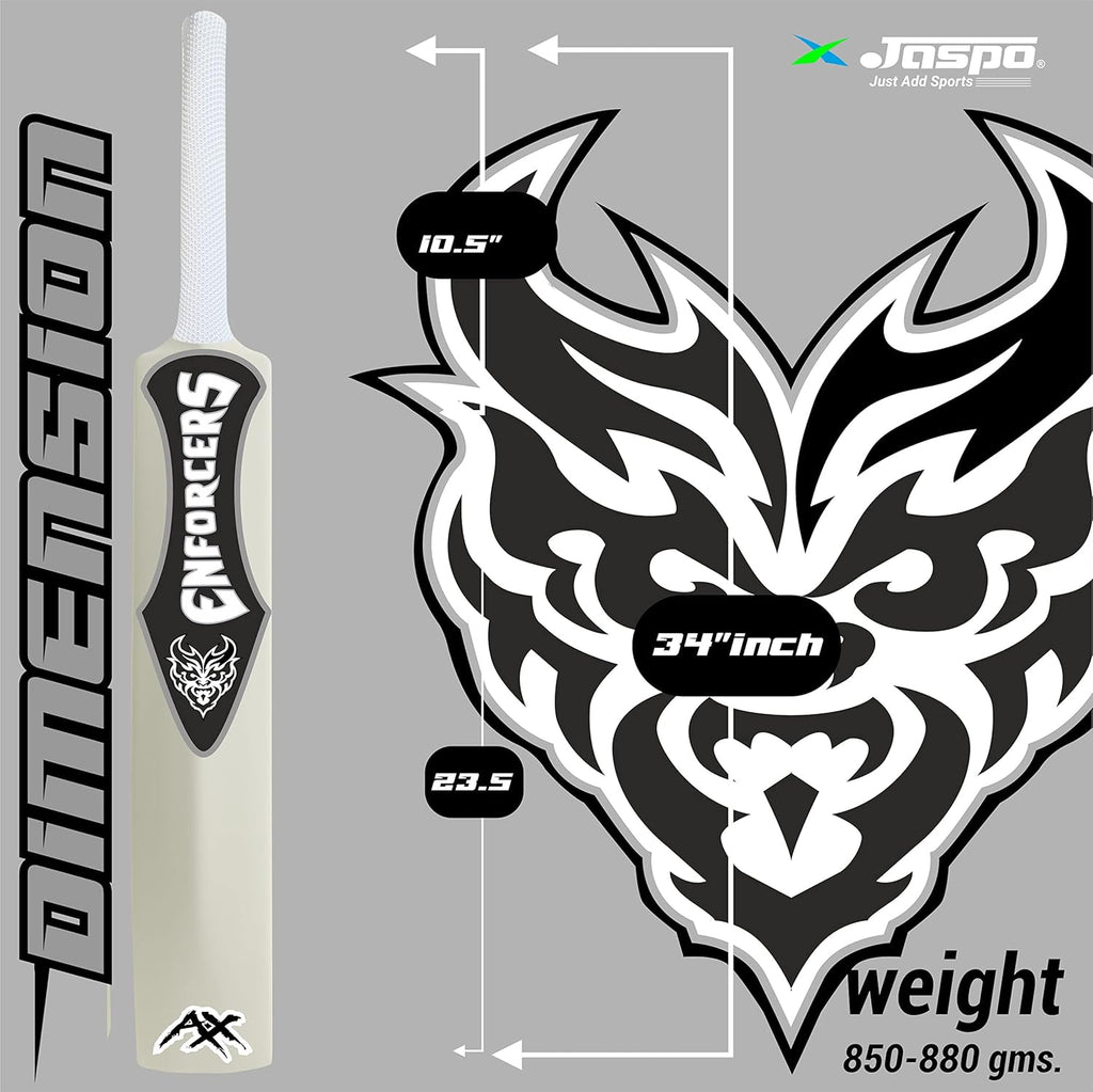 7 Enforcers Heavy Duty Plastic Cricket Bat,Full Size (34” X 4.5”Inches) Premium Bat for All Age Groups – Kids/Boys/Girls/Adults