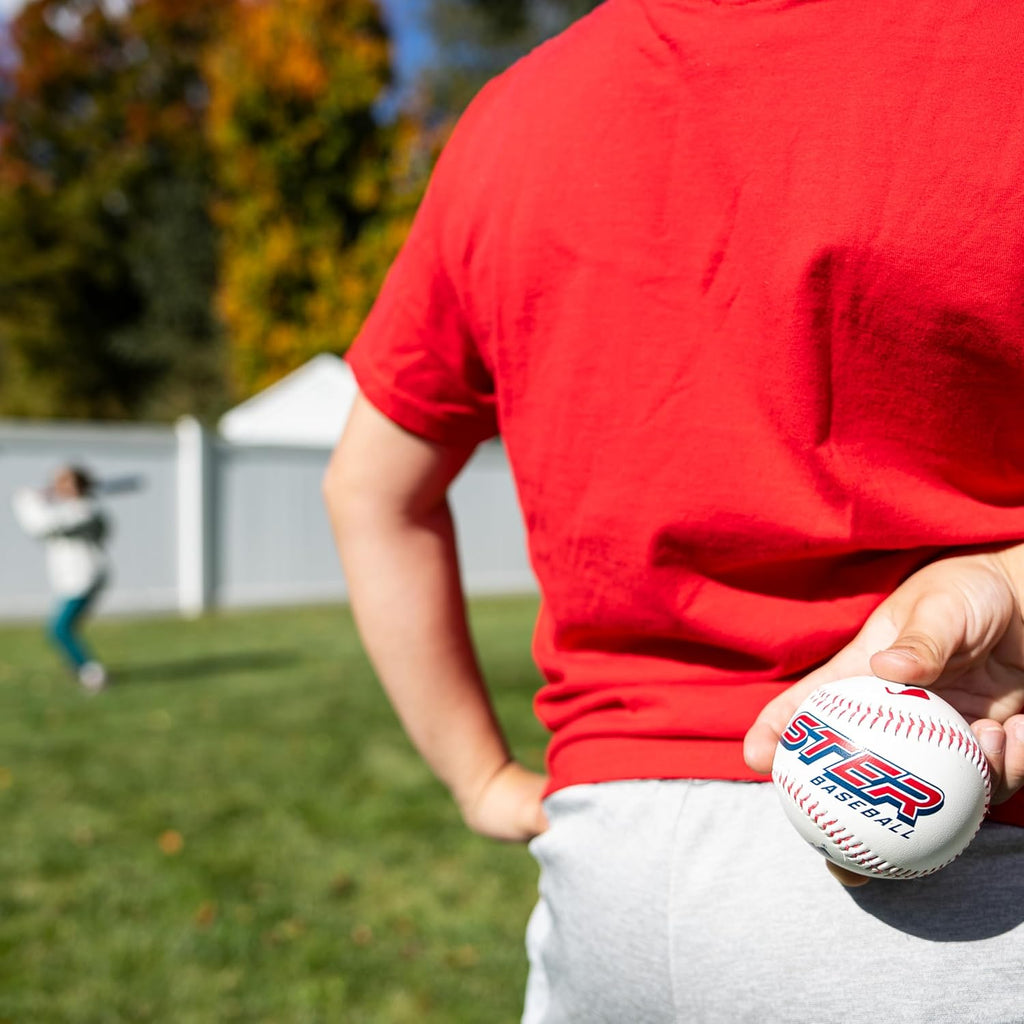 Franklin Sports Blaster Plastic Baseball Bat + Ball Set - Youth 32" Toy Bat + Official Stitched 70Mm Lightweight Ball