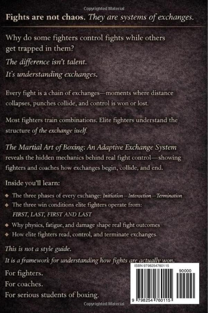 The Martial Art of Boxing: an Adaptive Exchange System