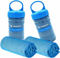 Cooling Towel | 2 Pack 47"X12" | Ice Cool for Neck | Soft Breathable Microfiber Chilly | for Yoga, Golf, Gym, Camping, Running, Workout & More Activities