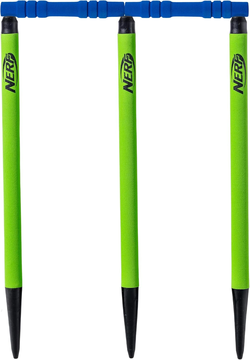 Foam Cricket Set - Full Starter Cricket with 30" Bat, (2) Foam Balls + (3) Plastic Wickets - Perfect for Adults, Kids + Beginners - Full Set