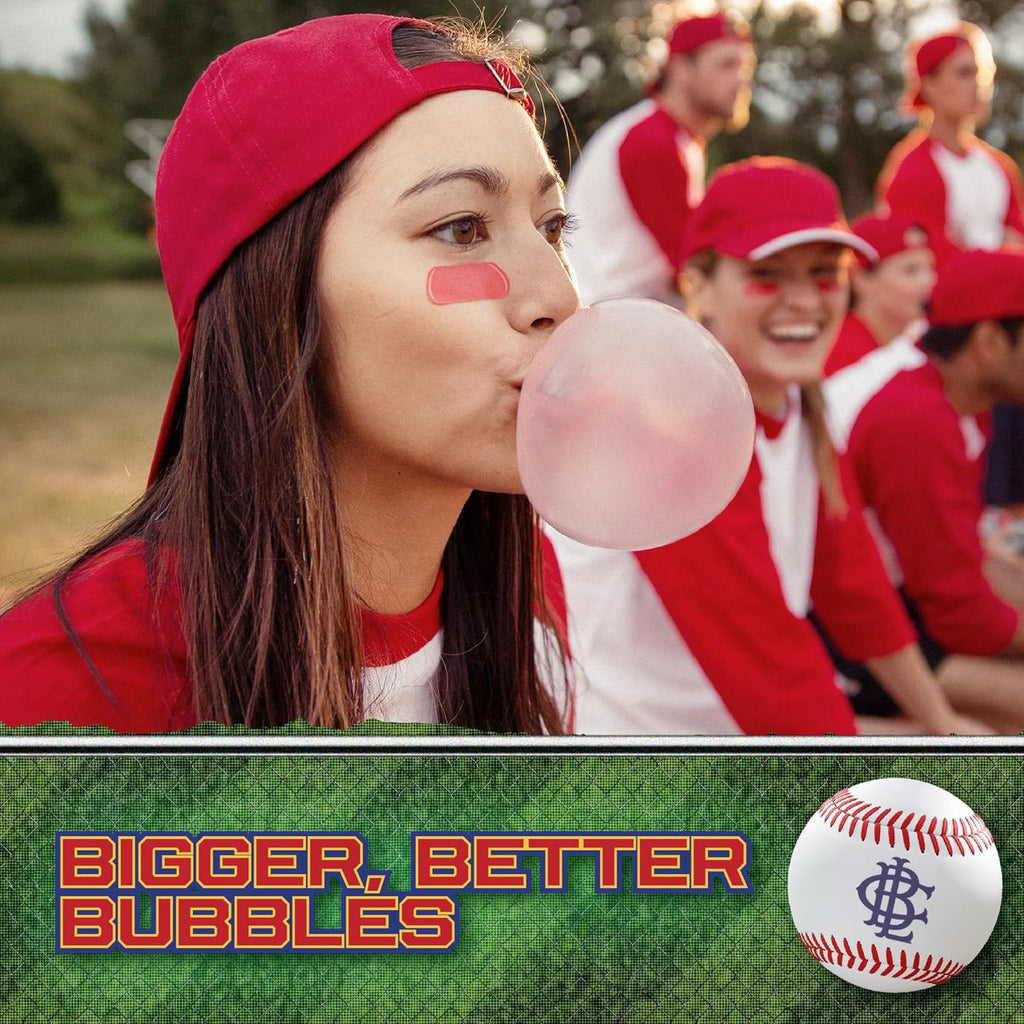 Bulk Variety Pack of 5 – Classic Baseball Bubble Gum Bulk with 5 Flavors for Teams and Parties, Dugout Snacks & Gifts – Nostalgic Candy Bubblegum