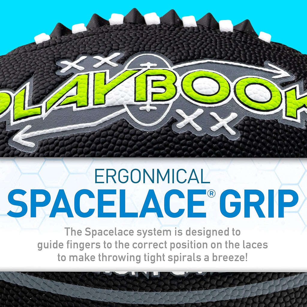 Franklin Sports Youth Football Playbook - Junior Football with Route Diagrams - Small, Perfect for Peewee and Youth