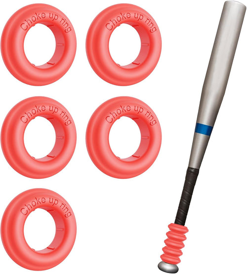 5 Packs Baseball Bat Grip Choke up Rings Choke Ring Baseball Softball Teeball Tball Bat Choke up Ring Bat Knob Baseball Bat Accessories