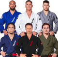 BJJ GI for Men IBJJF Kimono BJJ Jiujitsu GIS W/Preshrunk Fabric & Free Belt (See Special Sizing Guide)