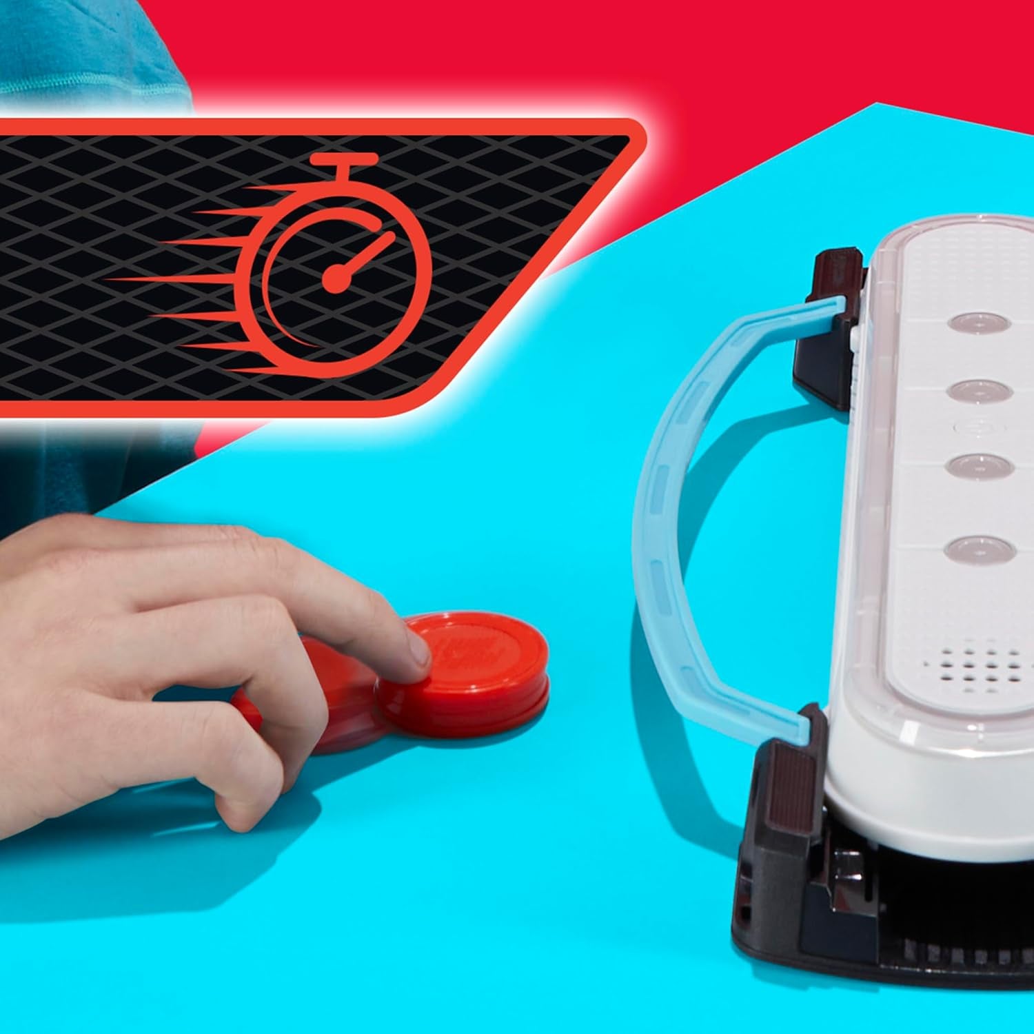Hasbro Gaming Hypershot Electronic Tabletop Hockey Game | 5 Games in 1 | Music, Lights, and Sounds | Ages 8 and up | for 1 to 2 Players | Kids Board Games