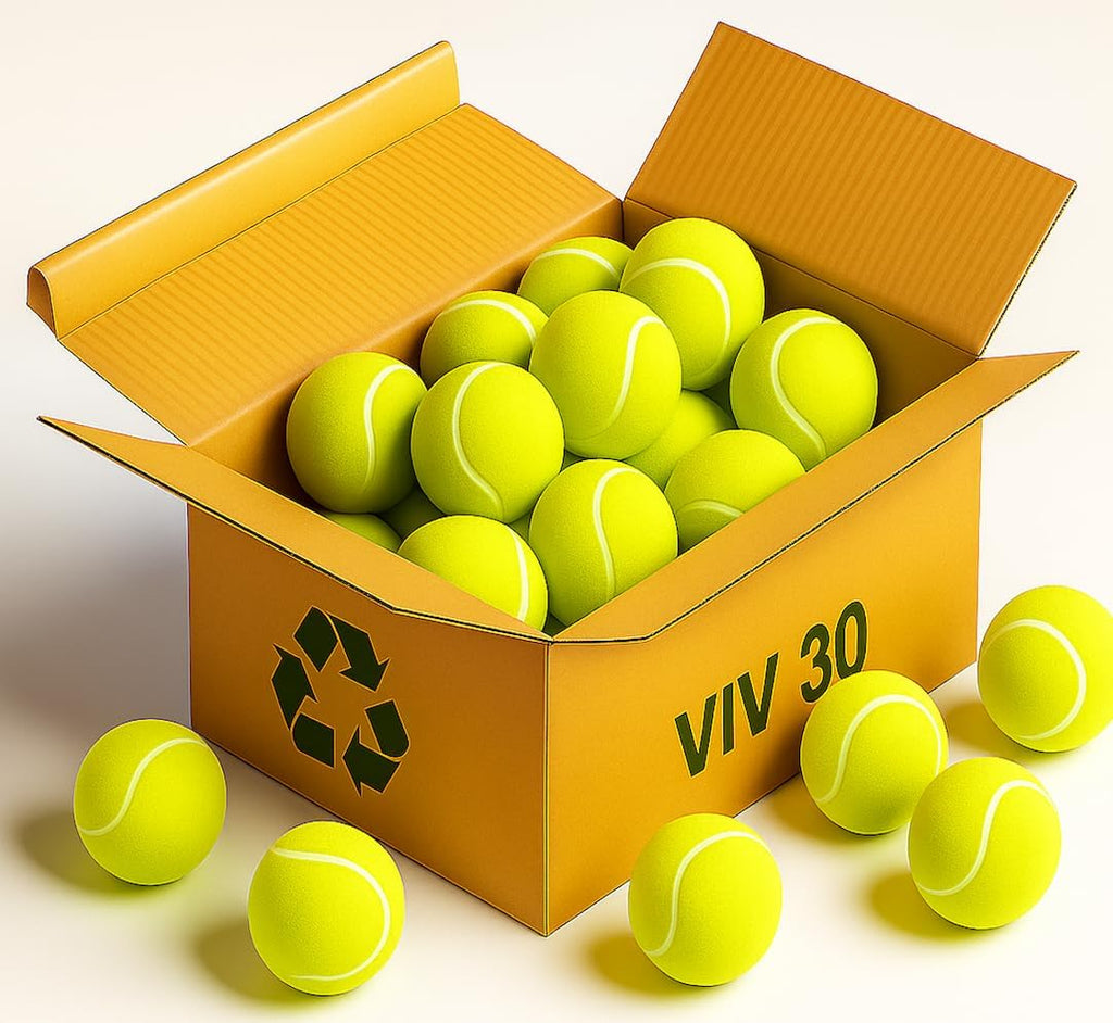 Advanced Tennis Balls Bulk, 30/50/100+ Pack Practice Balls Pressure Bouncing 53In High Durable, Official Size Pet Dog Playing Ball, Good for Tennis Training Machine & Kids Play on All Courts